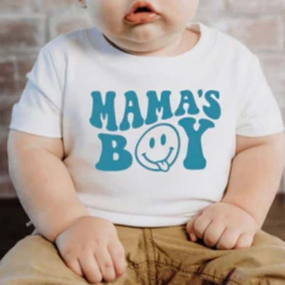 ❗️SOLD❗️Mama's Boy T-Shirt for baby/toddler - Picture 3 of 3